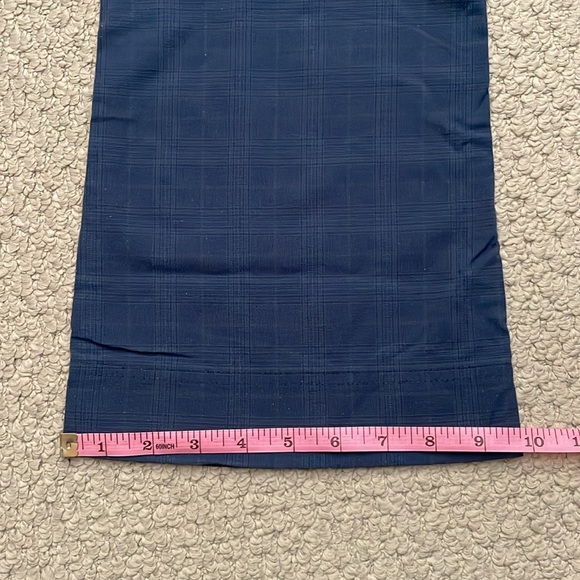 Lululemon rare Trail Trouzher blue plaid with hint of grey 4 - Picture 12 of 13